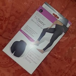 🩶 NEW Scrunched booty leggings Size Large 8-10